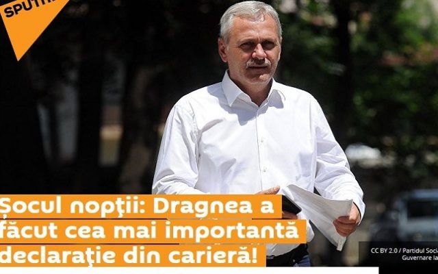 G4Media: Sputnik îl laudă pe Liviu Dragnea pentru ”cea mai importantă declarație din cariera lui”: Va avea efect la nivel internațional!
